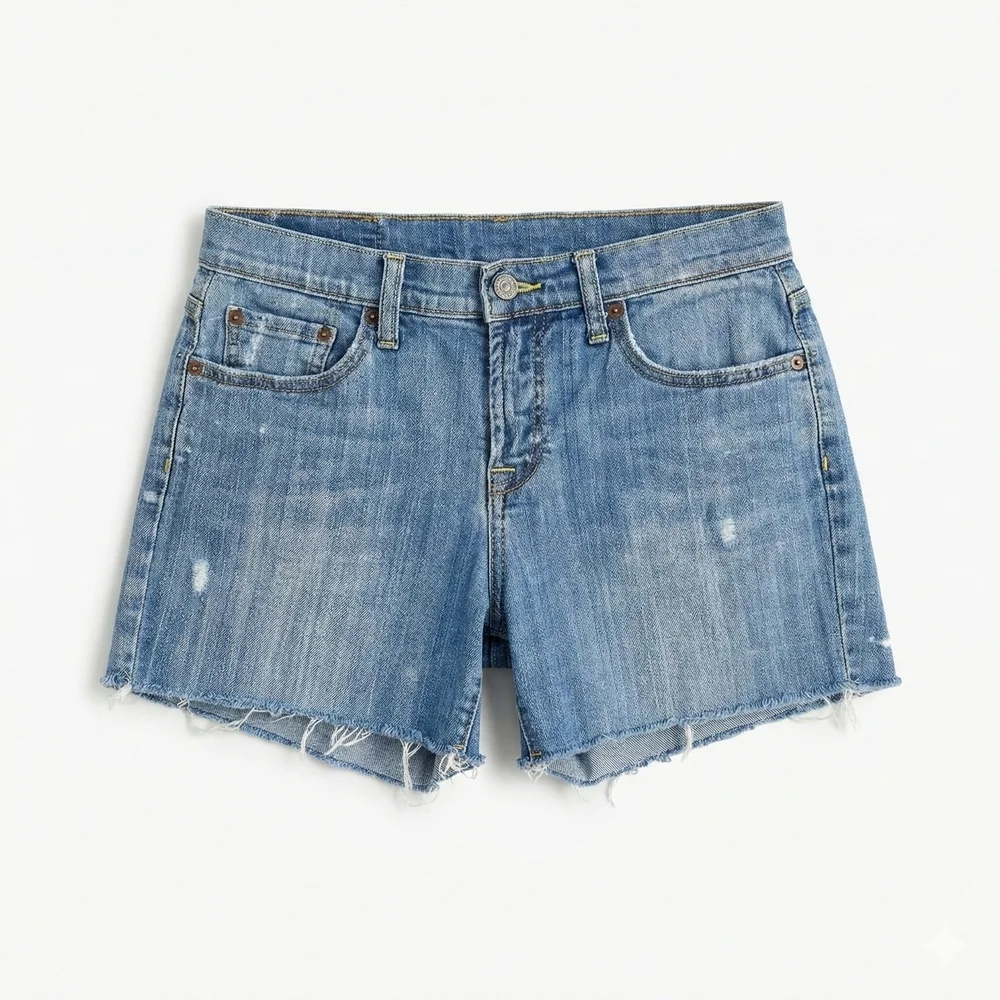 Lucky Brand Blue Denim Cutoff Shorts